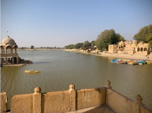 Amar Sagar Lake & Palace