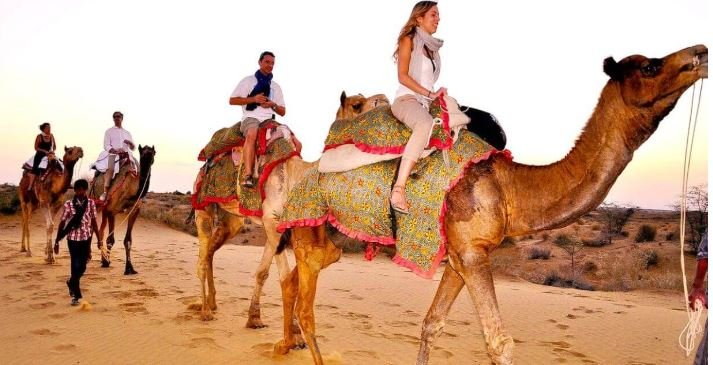 Camel Safari in Jaisalmer
