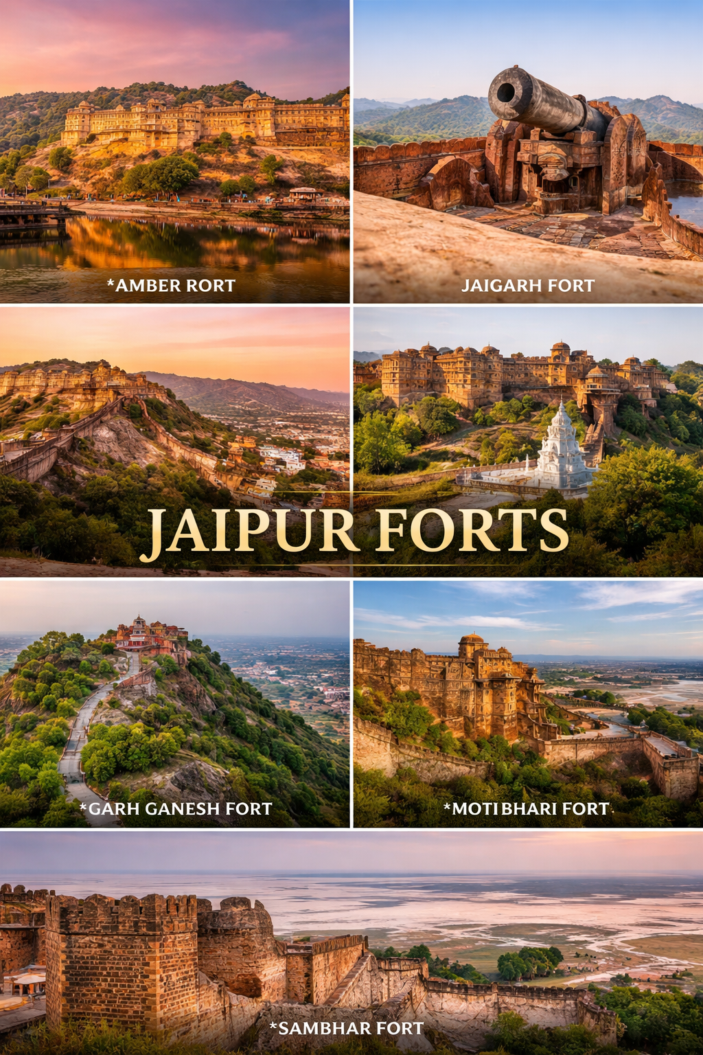 Forts in Jaipur