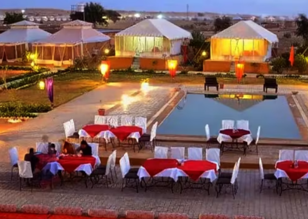 Desert Camp In Jaisalmer