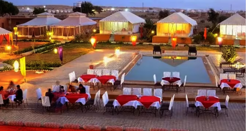 Desert Camp In Jaisalmer